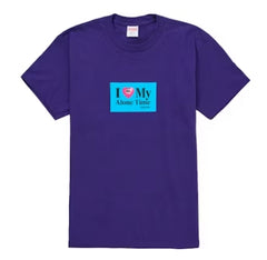 Supreme Alone Time Tee Purple