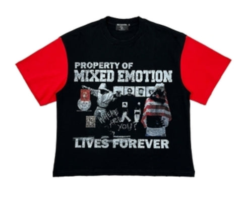 Mixed Emotion Fracture Tee