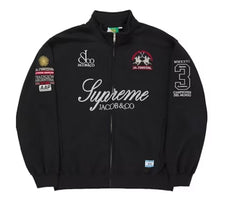 Supreme La Martina Zip Up Sweatshirt Black