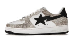 A Bathing Ape Bape Sta Snake Skin Beige