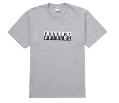 Supreme Split Tee (FW25) Heather Grey