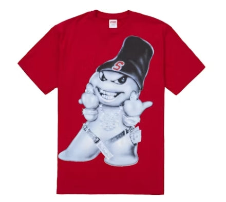 Supreme Snowman Tee Red