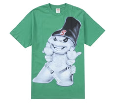 Supreme Snowman Tee Green