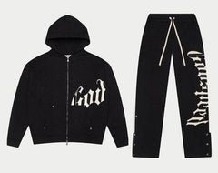 GODSPEED OG Logo VVS Sweatsuit V2 Black/White Boom