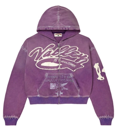 VALE FOREVER RELIGION ZIP UP PURPLE