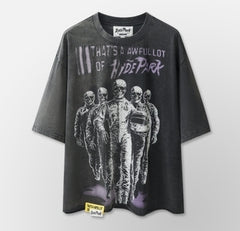 Hyde Park x ALOCS Cough Syrup Moto Racer Team Tee Black