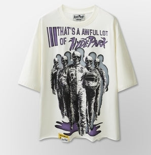 Hyde Park x ALOCS Cough Syrup Moto Racer Team Tee White