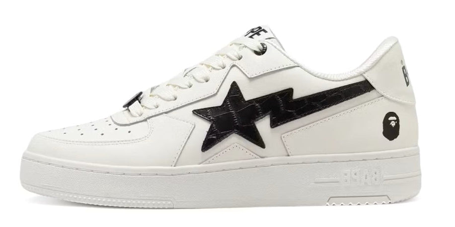 A Bathing Ape Bape Sta Icon #1 M2 White Black