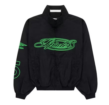 Sp5der Script Warm Up Jacket Black