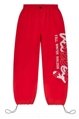 VALE FOREVER BIG SIGNATURE SWISH PANTS RED