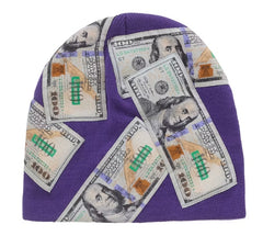 Supreme Money Beanie Purple
