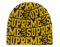 Supreme Reversible Camo Beanie Black