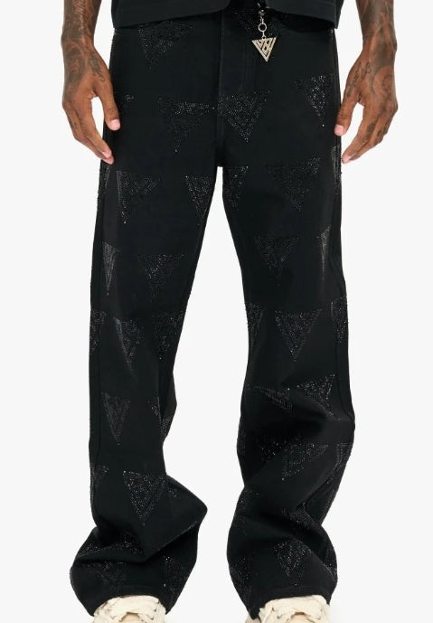 Valabasas Showing Jet Black Jeans
