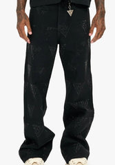 Valabasas Showing Jet Black Jeans