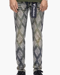 Valabasas Gather Skinny Dark Blue Wash Jeans