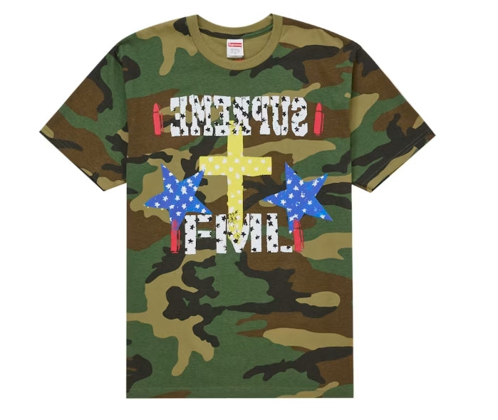 Supreme FML Tee Woodland Camo