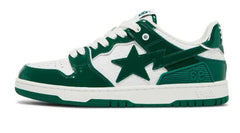 A Bathing Ape Sk8 Sta #5 Luxury Sports Monogram Green
