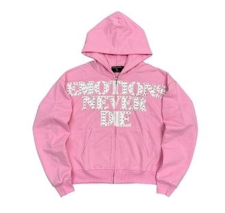 Mixed Emotion Pink End Hoodie