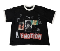 Mixed Emotion Black Static Tee