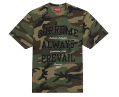 Supreme Always Prevail S/S Top Woodland Camo