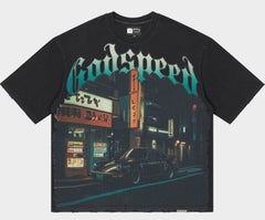 Godspeed Pit Stop Tokyo T-Shirt Black