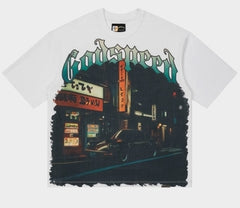 Godspeed Pit Stop Tokyo T-Shirt White