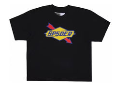 Sp5der The Spot Tee Black