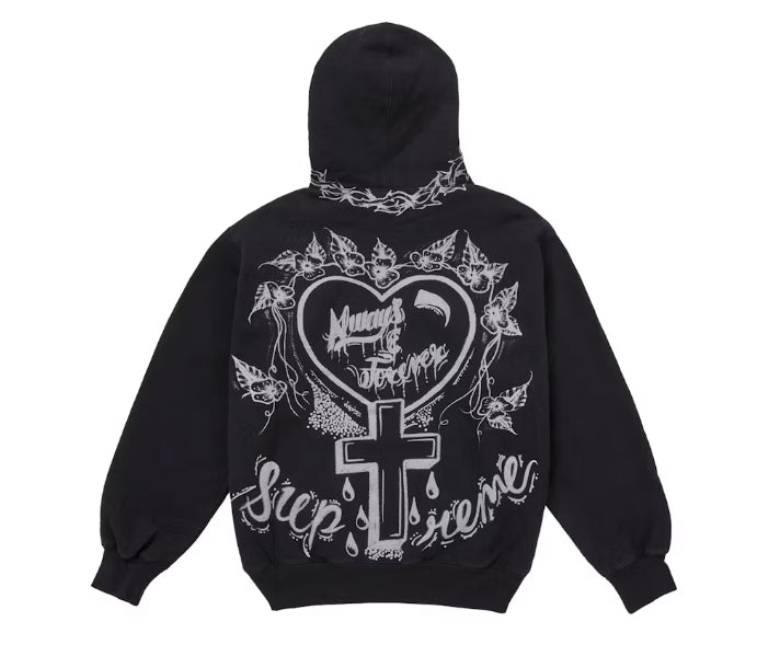 Supreme Forever Hooded Sweatshirt Black