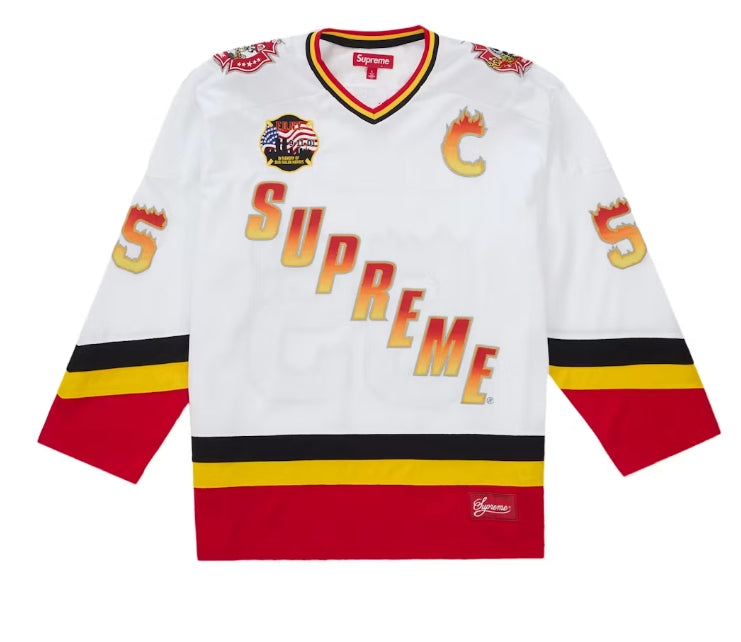 Supreme FDNY Hockey Jersey White