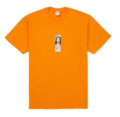 Supreme Prayer Card Box Logo Tee Orange