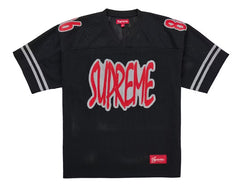 Supreme Reflective Football Jersey Black