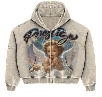 Prestige Angel Hoodie Cream