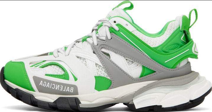 Balenciaga Track White/Green Pre-Owned