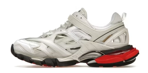 Balenciaga Track.2 White/Red Pre-Owned