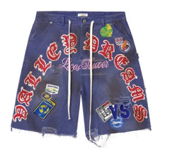 VALE FOREVER WORKSHOP JORTS BLUE