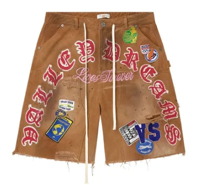 VALE FOREVER WORKSHOP JORTS BROWN
