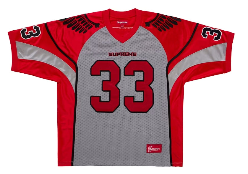 Supreme Wings Football Jersey Grey