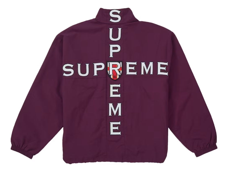Supreme Cross Track Jacket Purple