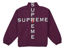 Supreme Cross Track Jacket Purple