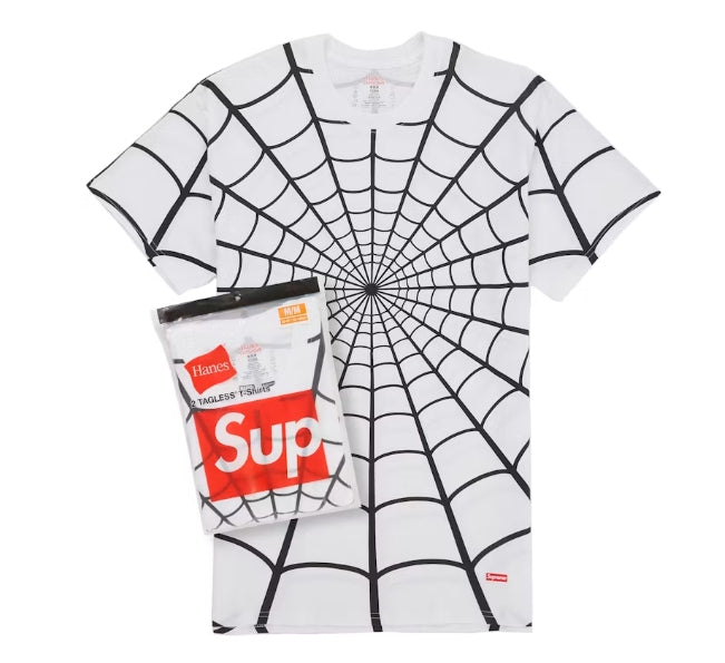 Supreme Spider-Man Tagless Tees (2 Pack) White