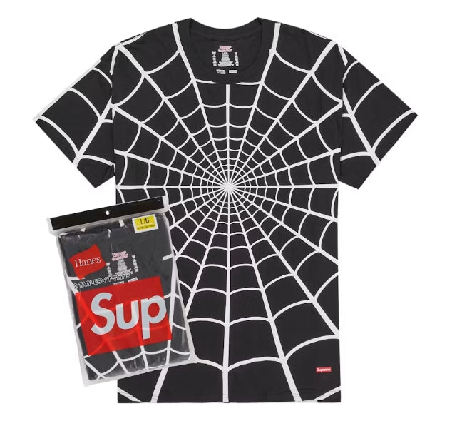 Supreme Spider-Man Tagless Tees (2 Pack) Black