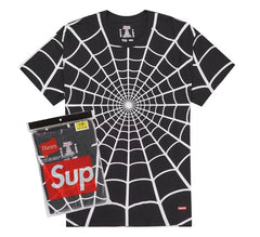 Supreme Spider-Man Tagless Tees (2 Pack) Black