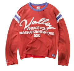 VALE FOREVER VINTAGE JERSEY LS RED