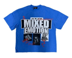 Mixed Emotion Blue Lost Identity Tee