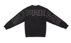 Supreme Pilled Sweater SS26 Black