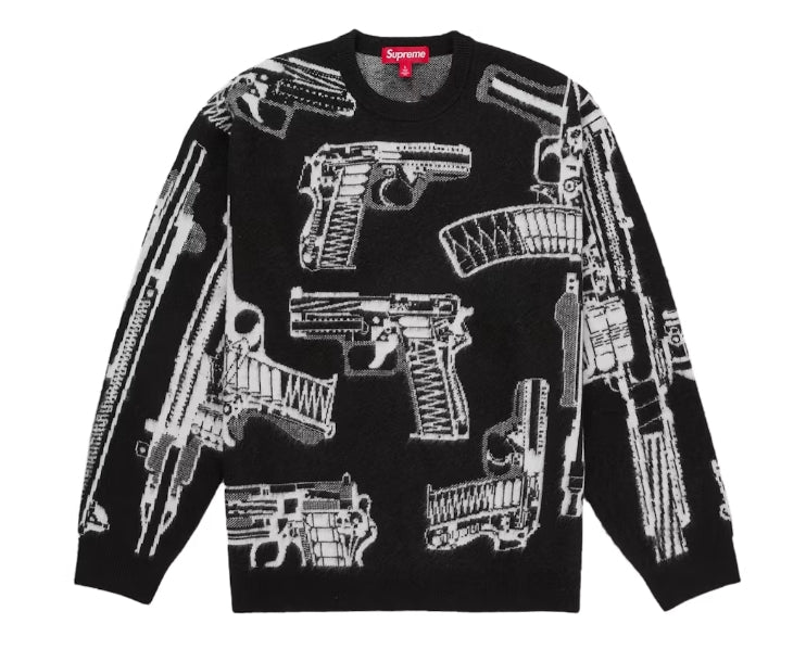 Supreme Guns Sweater Black