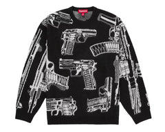 Supreme Guns Sweater Black