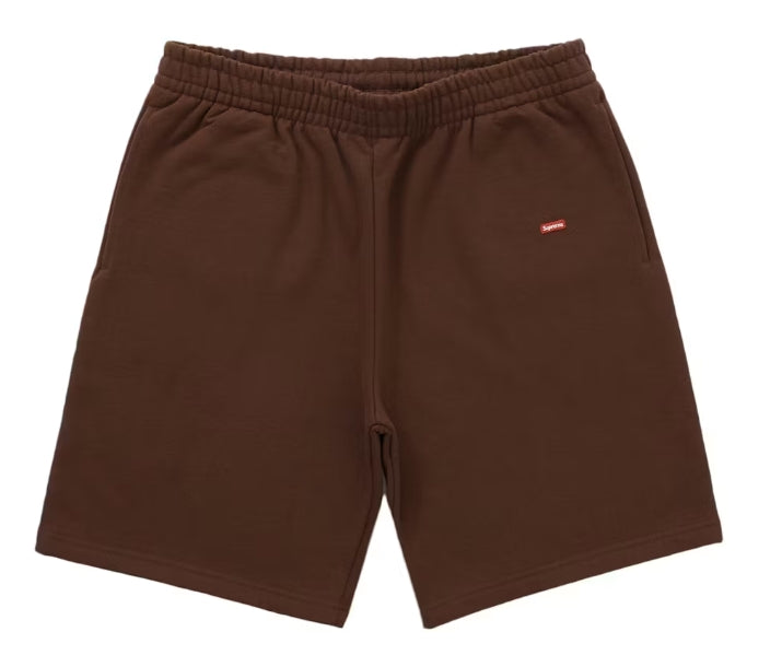 Supreme Small Box Sweatshort FW26 Dark Brown