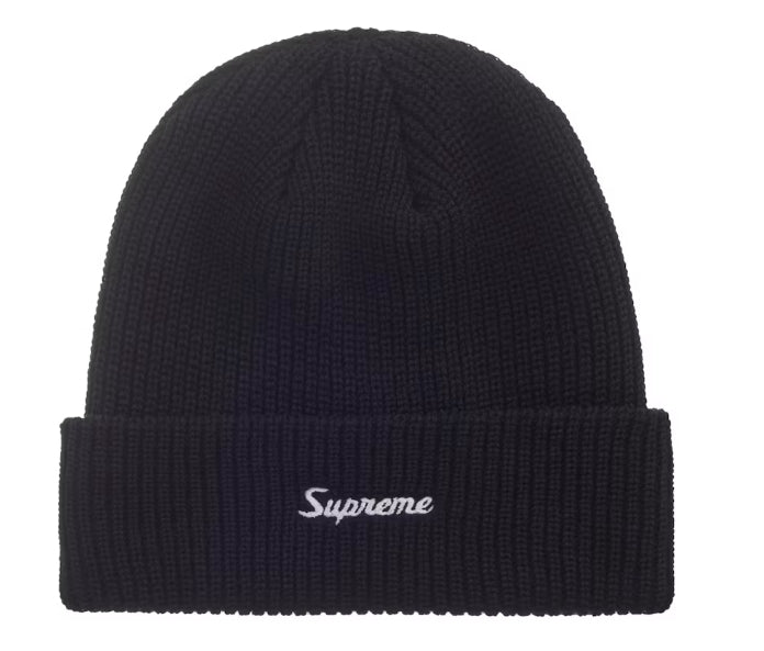 Supreme Loose Guage Beanie FW26 Black