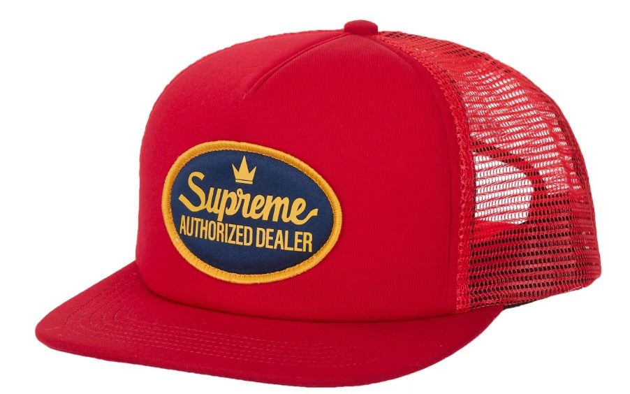 Supreme Authorized Mesh Back 5-Panel SS26 Red